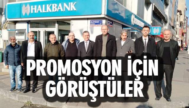 PROMOSYON İÇİN GÖRÜŞTÜLER