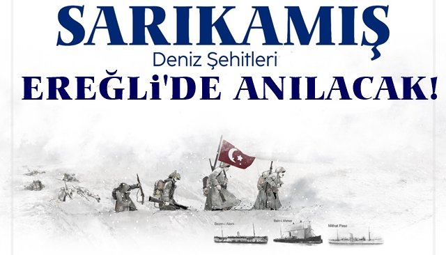 SARIKAMIŞ DENİZ ŞEHİTLERİ ANILACAK