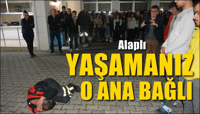 “Yaşamanız o ana bağlı!”