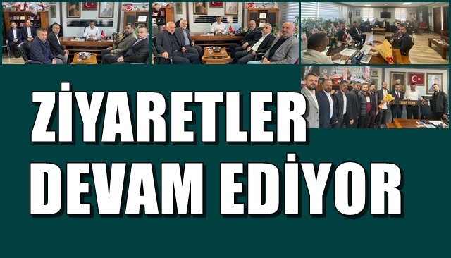 Ziyaretler sürüyor