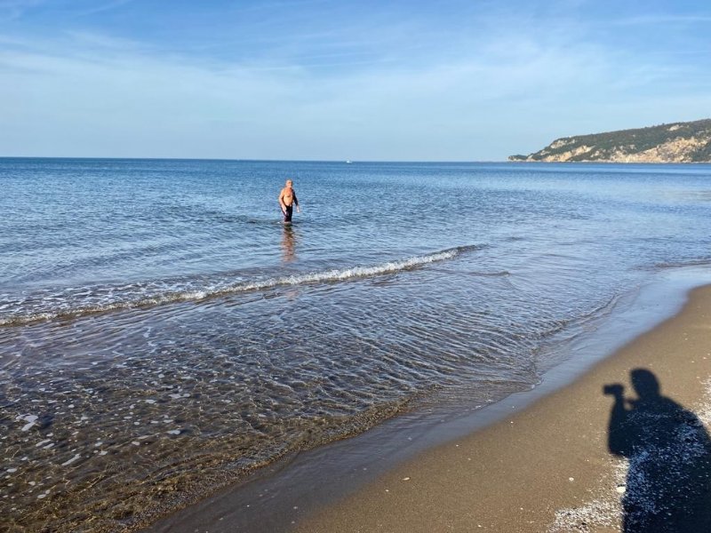 74 YAŞINDA, KIŞ ORTASINDA DENİZE GİRDİ - 3