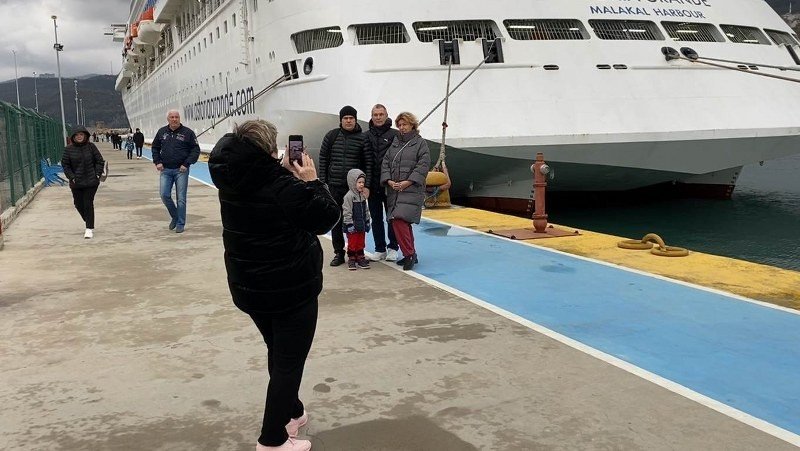 AMASRA’YA 9’UNCU KEZ KRUVAZİYER GELDİ - 1