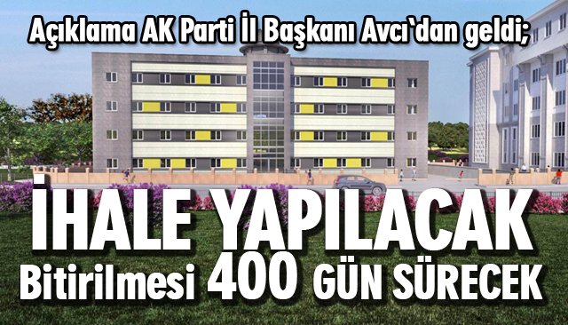 Başkan Avcı´dan eğitim müjdesi!