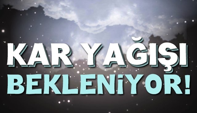 Batı Karadeniz’in Yükseklerinde yağması bekleniyor! KAR KAPIDA