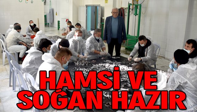 HAMSİ VE SOĞAN HAZIR