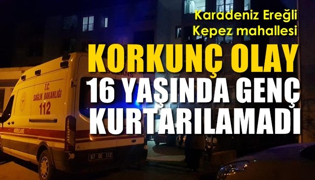 Kepez’de korkunç olay… KURTARILAMADI