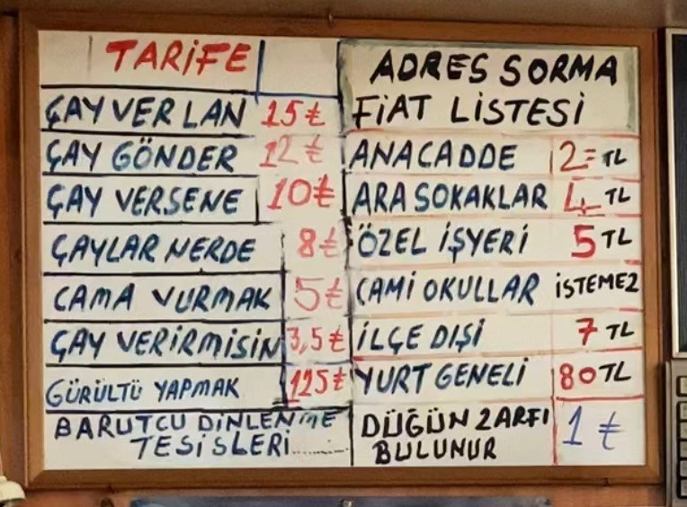 Nezaket tarifesine uy, daha az öde…. - 3