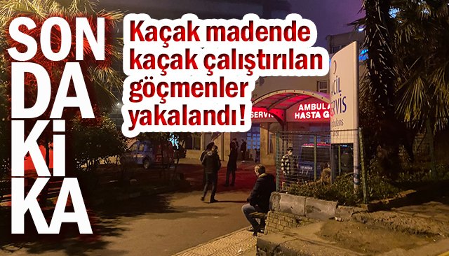 Afganistanlı göçmen işçiler yakalandı!