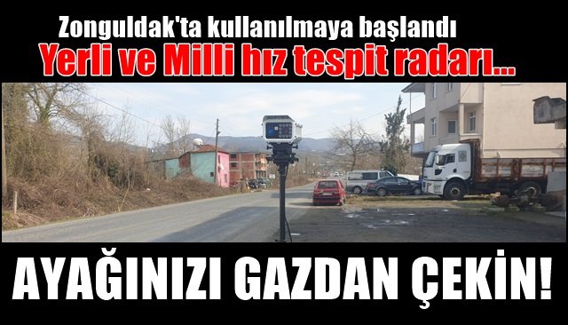 Jandarma kullanmaya başladı… Bu sistemden kaçış yok… HIZ LİMİTLERİNE UYUN!