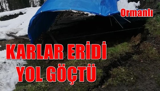 KARLAR ERİDİ YOL GÖÇTÜ