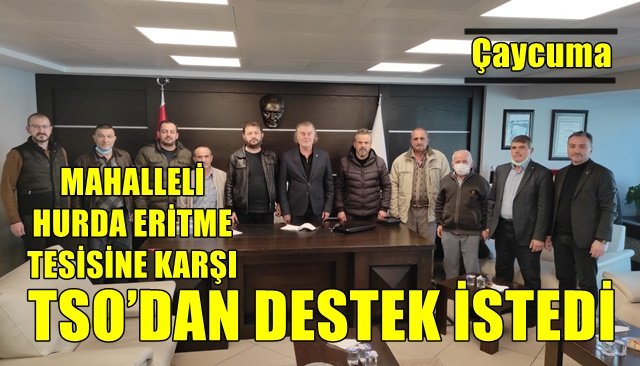 MAHALLELİ HURDA ERİTME TESİSİ  İSTEMİYOR