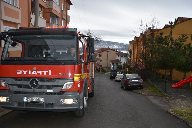 Ocakta unutulan yağ yangına neden oldu - 5