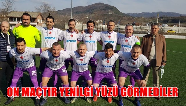 ON MAÇTIR YENİLGİ YÜZÜ GÖRMEDİLER