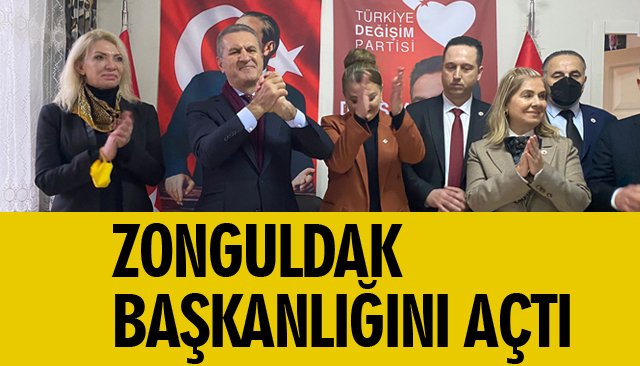 SARIGÜL, ZONGULDAK BAŞKANLIĞINI AÇTI