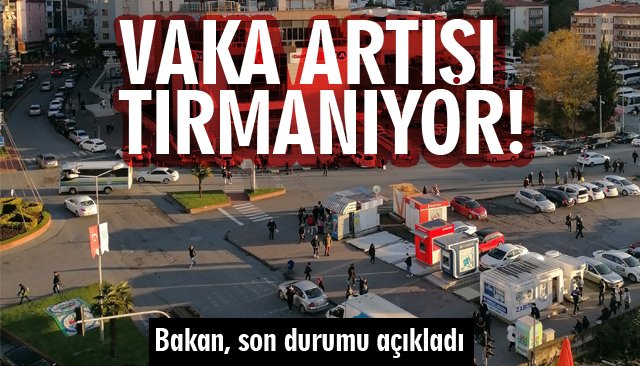 VAKA ARTIŞI TIRMANIYOR! 