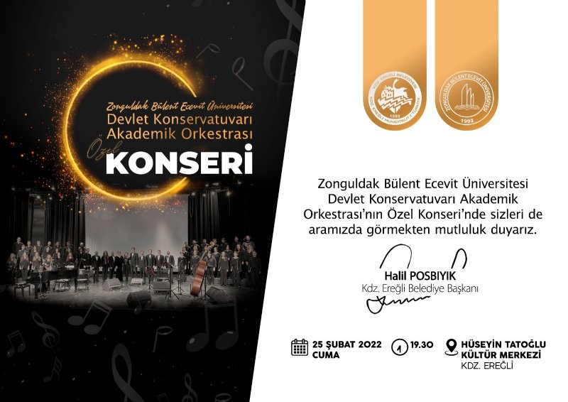 ZBEÜ DEVLET KONSERVATUVARI AKADEMİK ORKESTRASI EREĞLİ’DE - 1