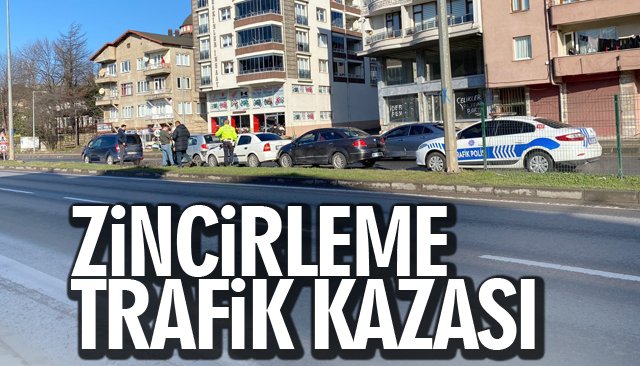 ZİNCİRLEME TRAFİK KAZASI