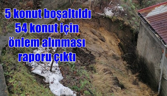 Zonguldak´ta hasar tespit çalışması tamamlandı