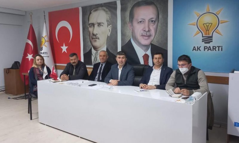 AK PARTİ İLÇE TEŞKİLATI TOPLANDI - 2