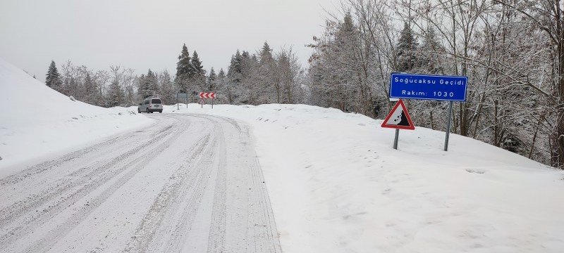 BARTIN VE KARABÜK´ÜN YÜKSEKLERİ BEYAZ! - 2