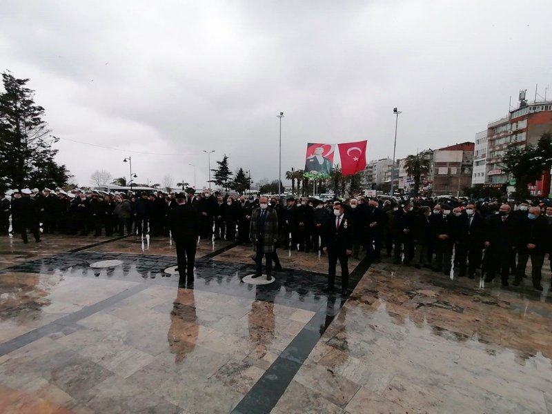 Ereğli’de 18 Mart Şehitleri Anma Günü etkinlikleri… ÇELENKLER SUNULDU - 1