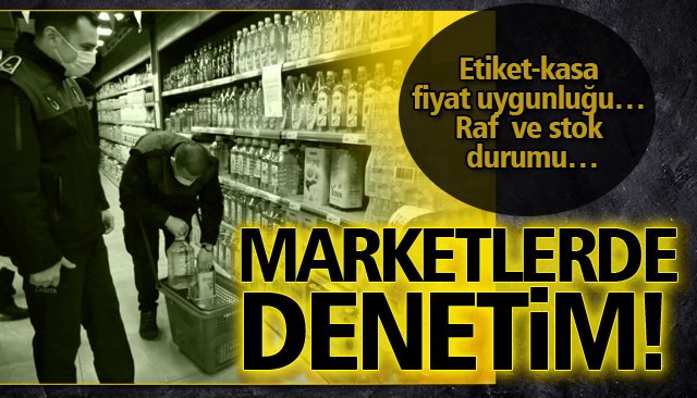 ETİKET-KASA FİYAT UYGUNLUĞU… RAF VE STOK DURUMU…