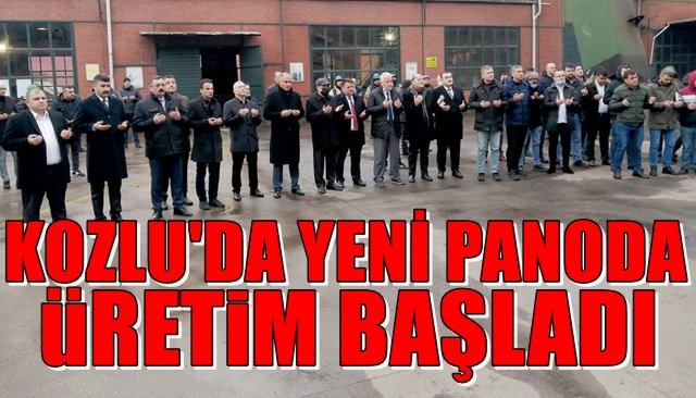 Kozlu’da yeni panoda üretime başlandı