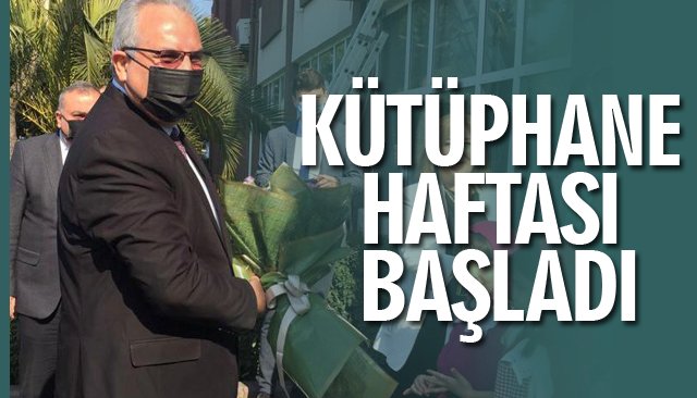 KÜTÜPHANE HAFTASI BAŞLADI