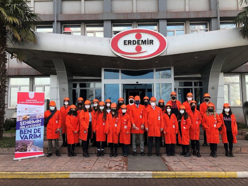 “Şehrimin Hikayesinde Ben de Varım Projesi”… ÖĞRENCİLER ERDEMİR’İ TANIDI - 2