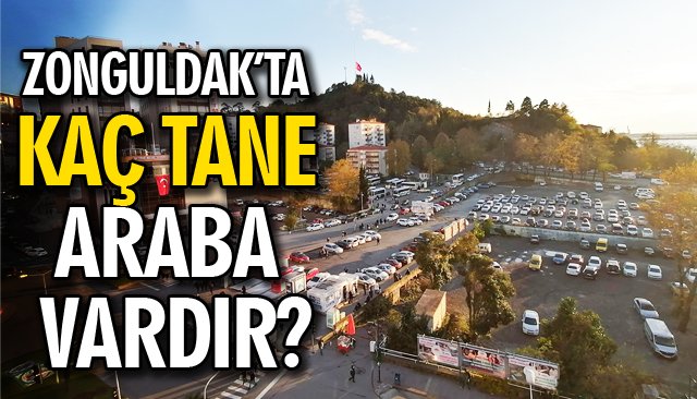 ZONGULDAK’TA KAÇ TANE ARABA VAR?