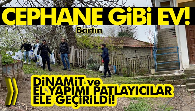435 ADET DİNAMİT, 31 ADET EL YAPIMI PATLAYICI! DAHASI DA VAR...