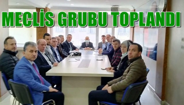 AK PARTİ MECLİS GRUBU TOPLANDI