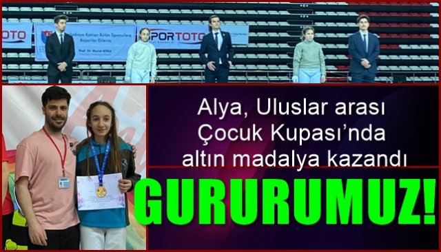 ALYA GURURUMUZ OLDU!