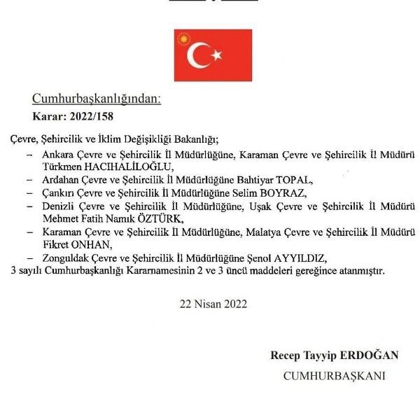 CUMHURBAŞKANI ERDOĞAN, ŞENOL AYYILDIZ’I ATADI - 1