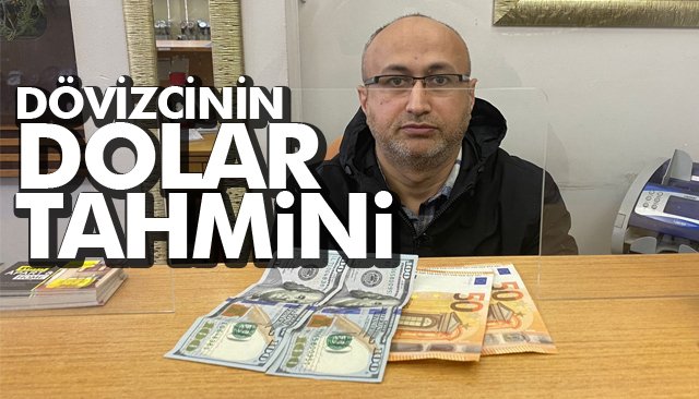 DÖVİZCİNİN DOLAR TAHMİNİ