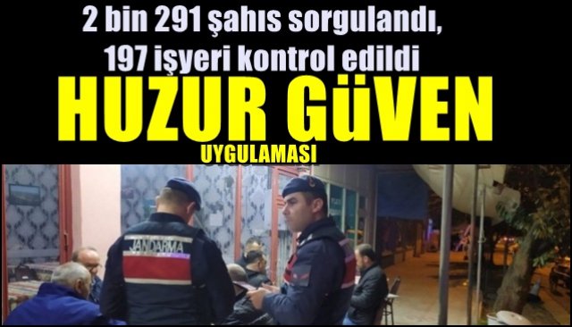 HUZUR GÜVEN UYGULAMASI