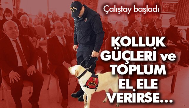 KOLLUK GÜÇLERİ VE TOPLUM EL ELE VERİRSE…