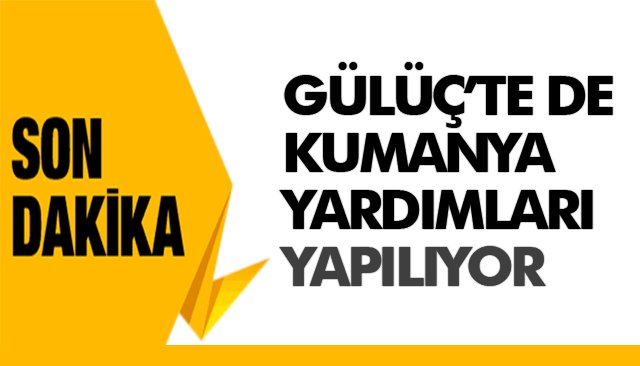 KUMANYA KUTULARI DAĞITILMAYA BAŞLANDI