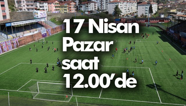 MAÇ PAZAR GÜNÜ…