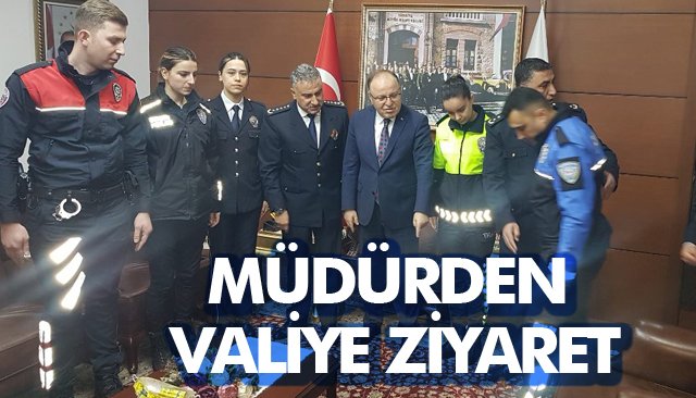 MÜDÜRDEN VALİYE ZİYARET