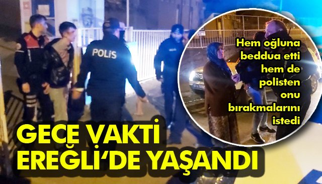 POLİSTEN KAÇTI, ANNESİ POLİSE RİCA ETTİ!