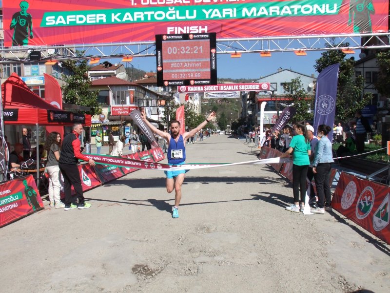 SAFDER KARTOĞLU MARATONU KOŞULDU - 1