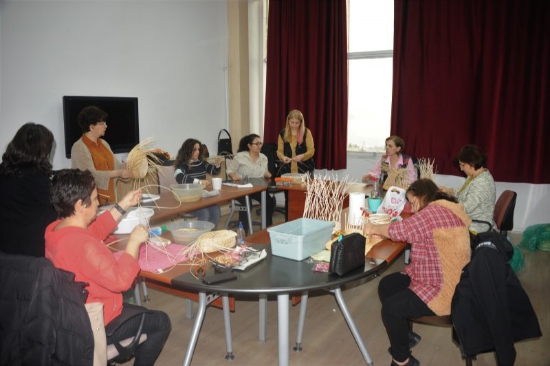 Sepet örgüsü kursu başladı - 3