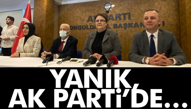 YANIK, AK PARTİ’DE…