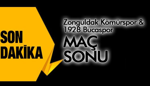    Zonguldak Kömürspor & 1928 Bucaspor MAÇ SONU 
