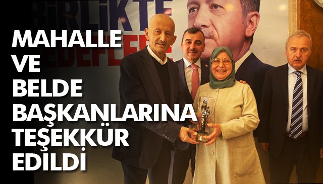 AK PARTİ, KADEMELERİNE TEŞEKKÜR ETTİ