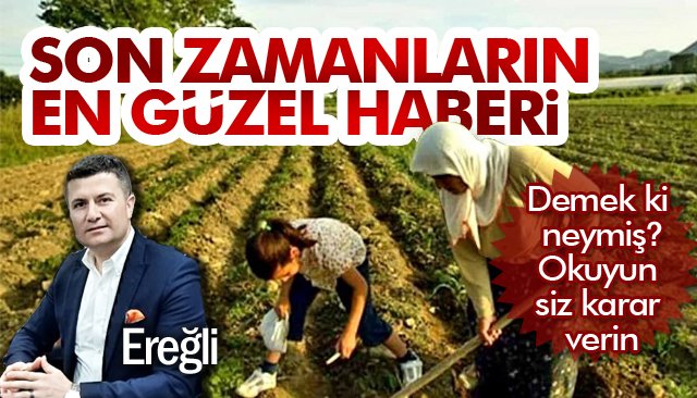 ÇİFTÇİYE YAZILAN ‘REÇETE’ İŞE YARADI