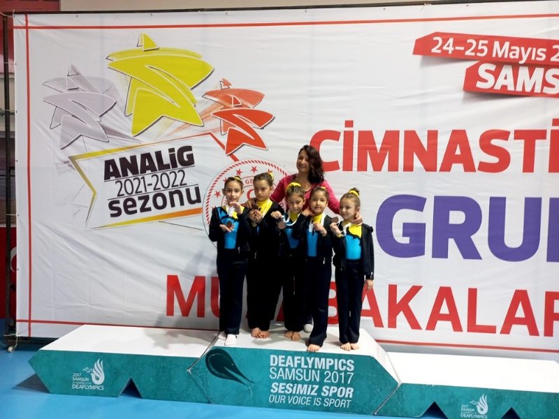 Cimnastikde büyük başarı…  YARI FİNALE KALDILAR - 1