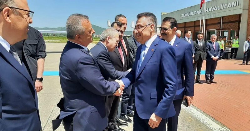 CUMHURBAŞKANI YARDIMCISI OKTAY VE BAKAN DÖNMEZ FİLYOS LİMANINDA - 2