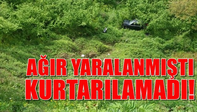 Kazada ağır yaralanmıştı… Kurtarılamadı…